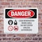 Signmission Lead Renovation Work Danger Sign, Plastic, 10in W x 7in L, 2PK OS-2PACK-DS-P-710-L-2182 - alternate 7